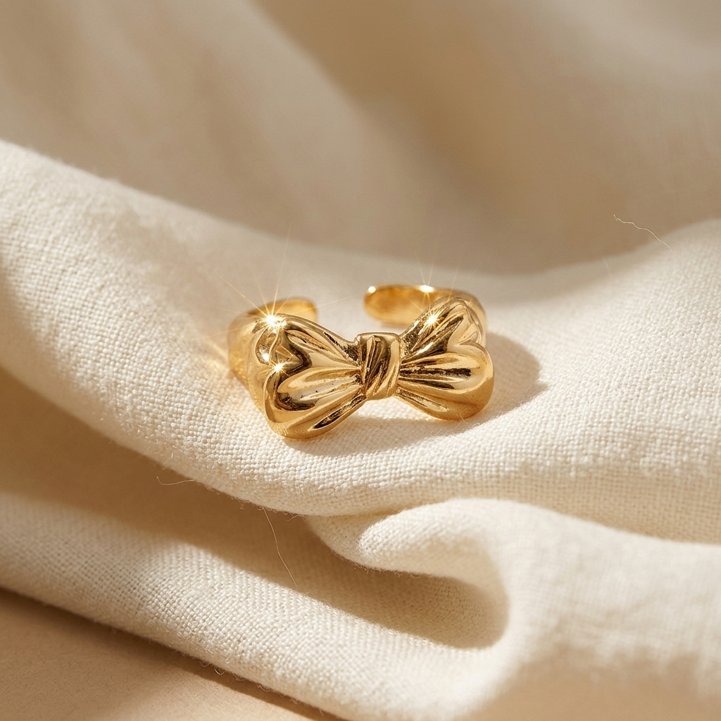 Coquette Bow Ring