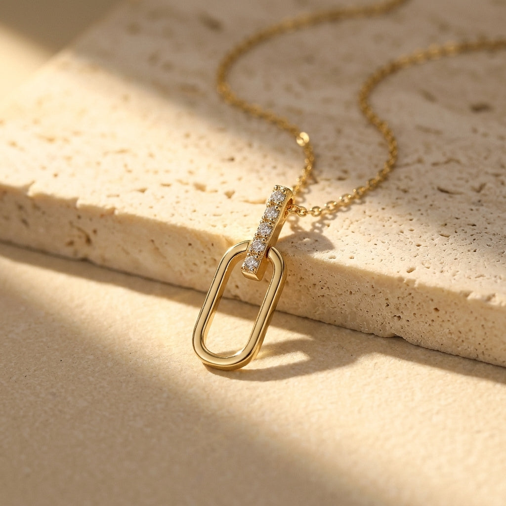 Lumière Geometry Necklace