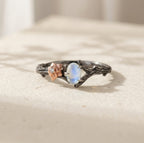 Aube Moonstone Ring