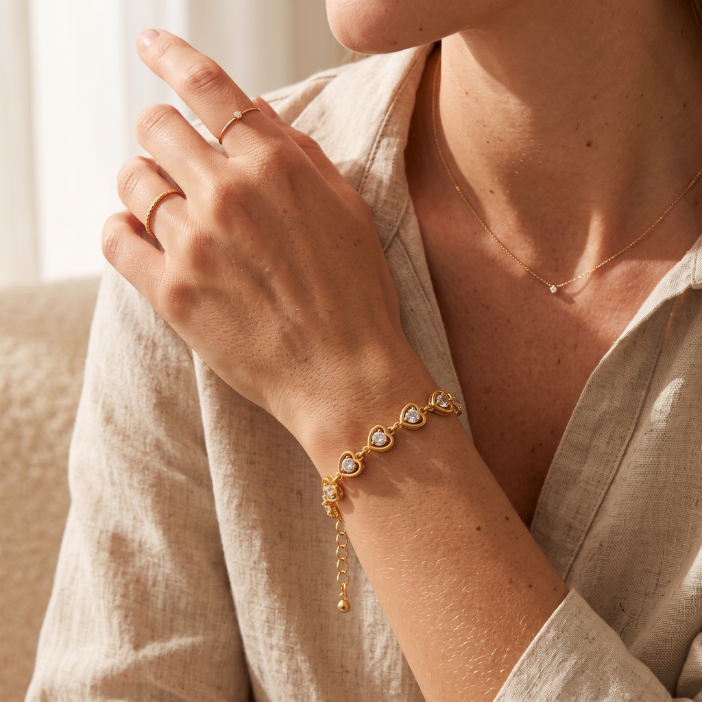 Élise Heart Bracelet