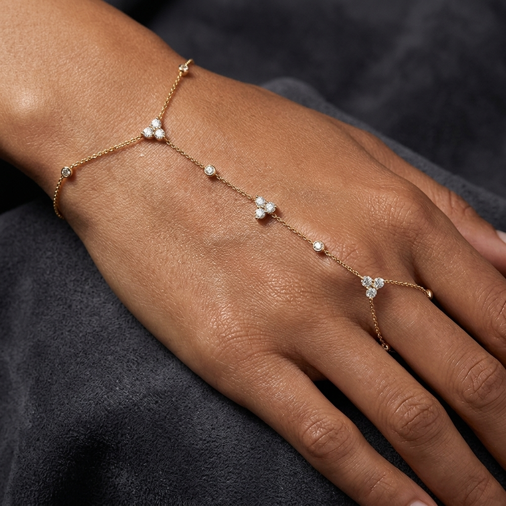 Aurélia Hand Chain Bracelet