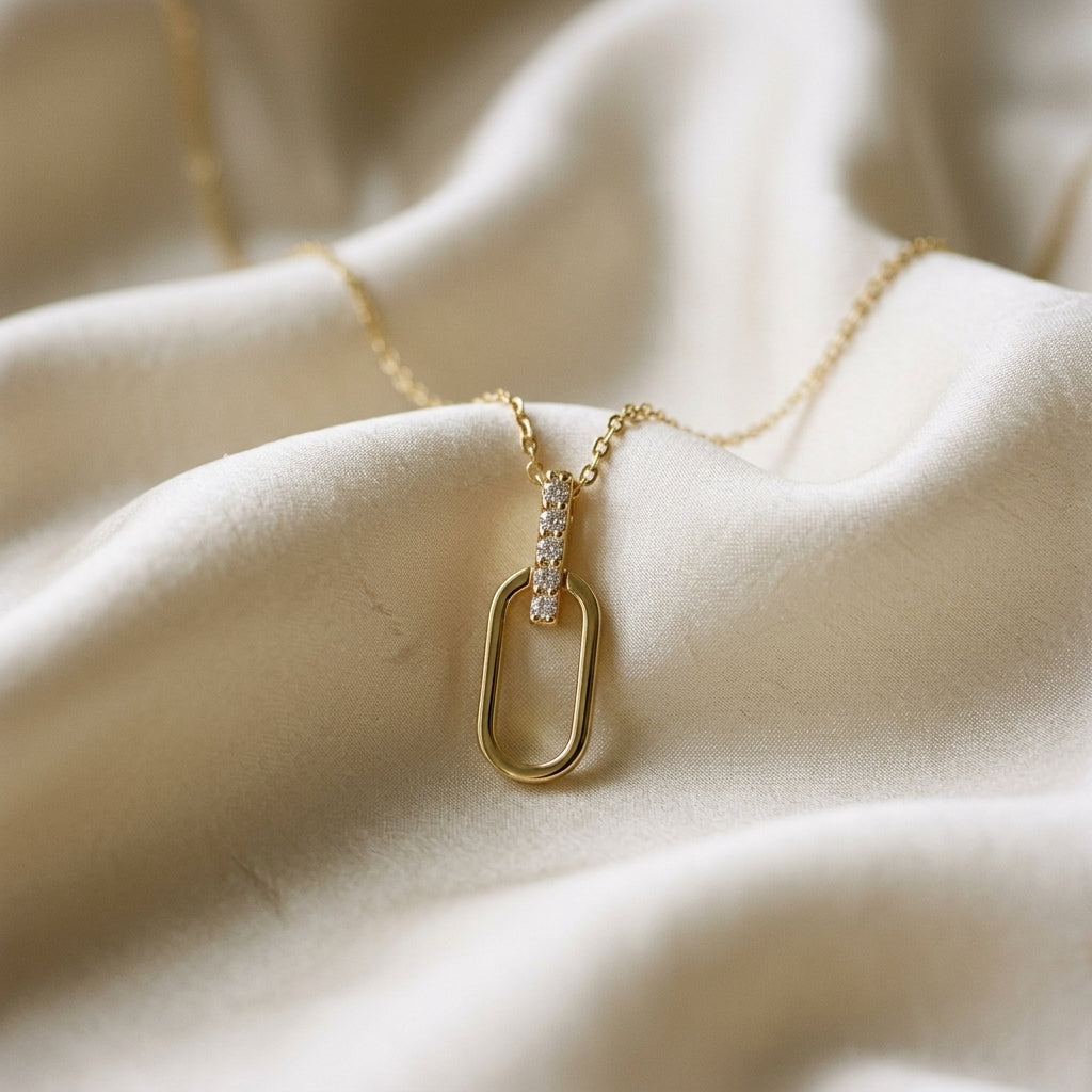 Lumière Geometry Necklace