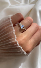 Aube Moonstone Ring