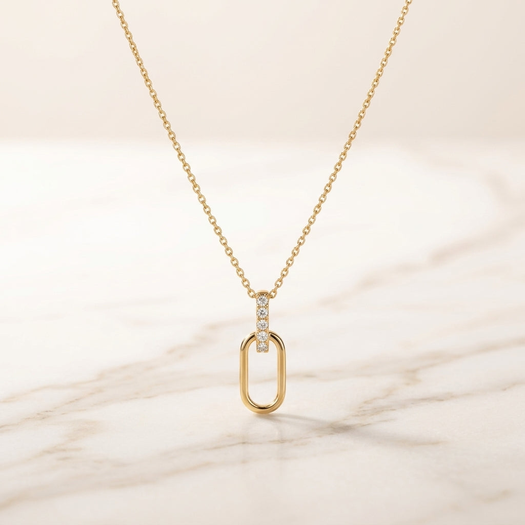 Lumière Geometry Necklace