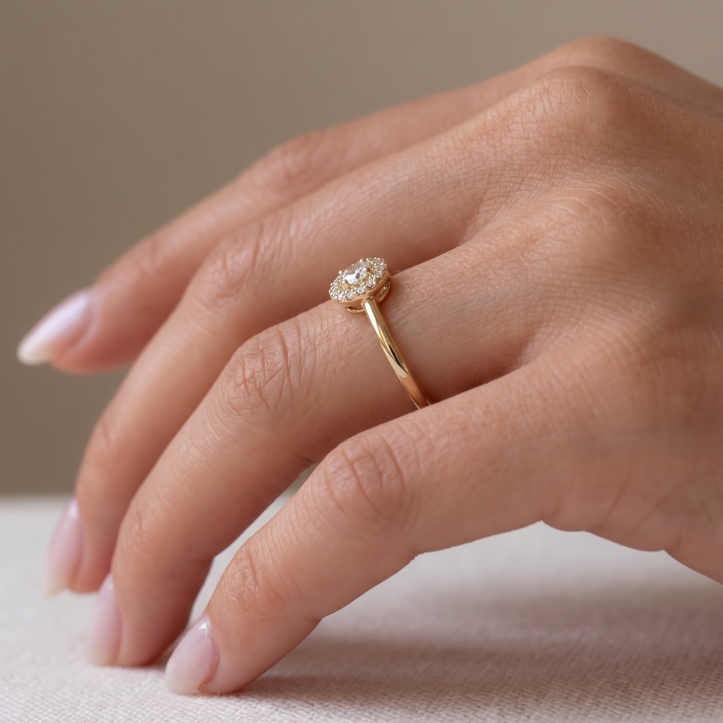 Éclat Moissanite Ring
