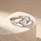 Aube Moonstone Ring
