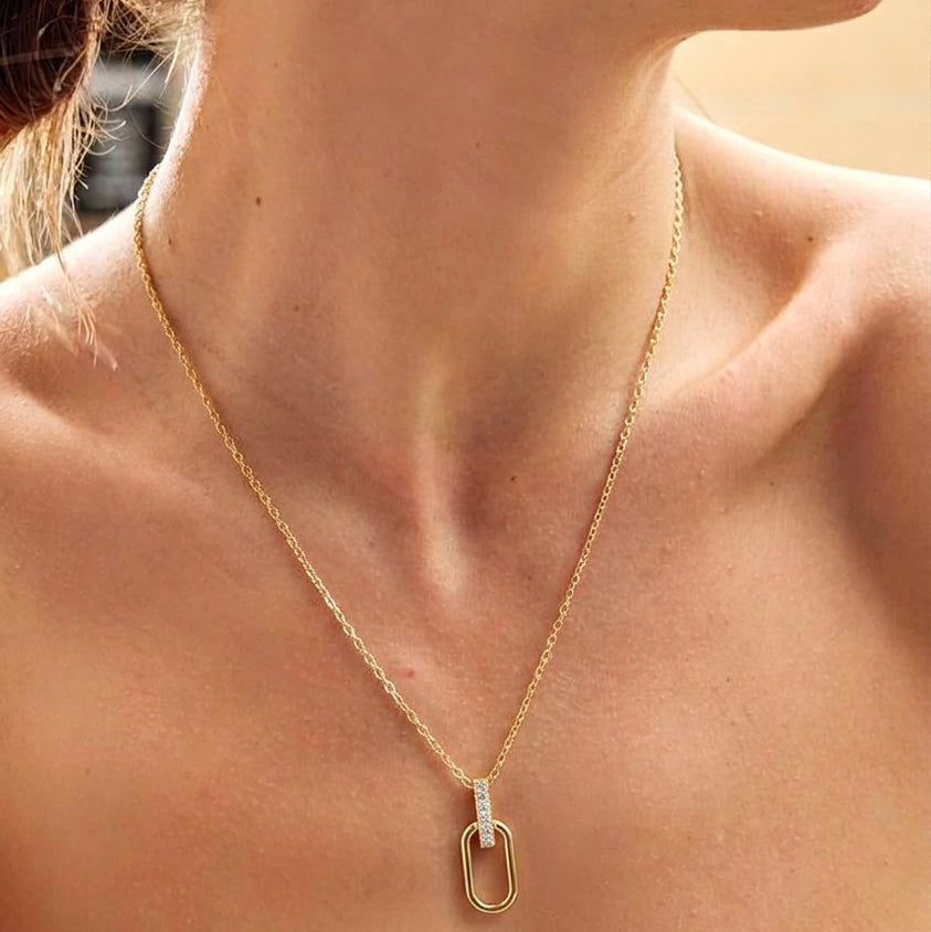 Lumière Geometry Necklace