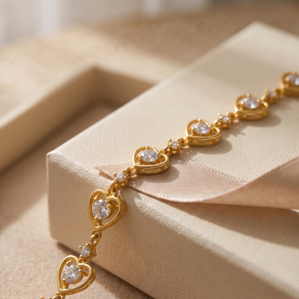 Élise Heart Bracelet
