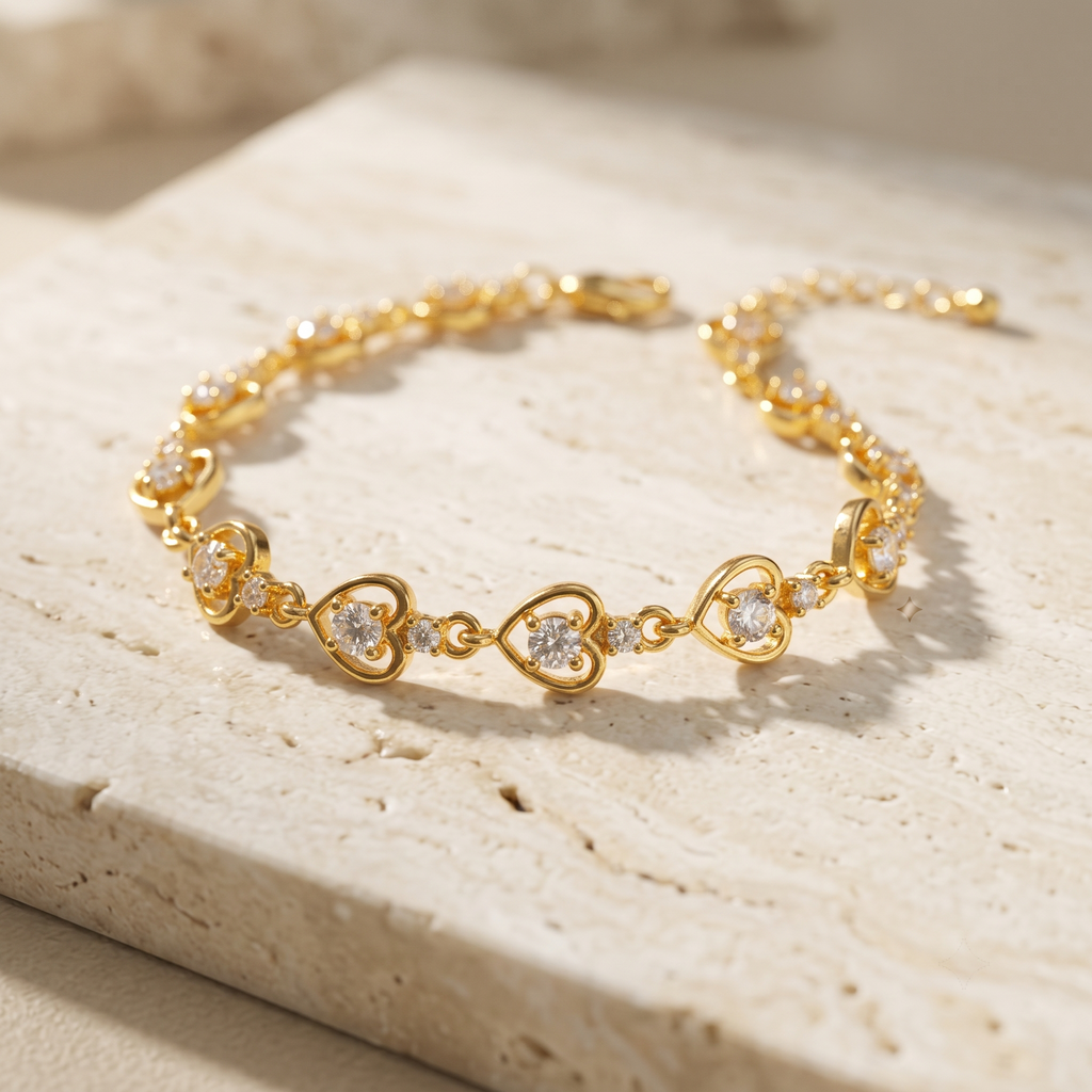 Élise Heart Bracelet
