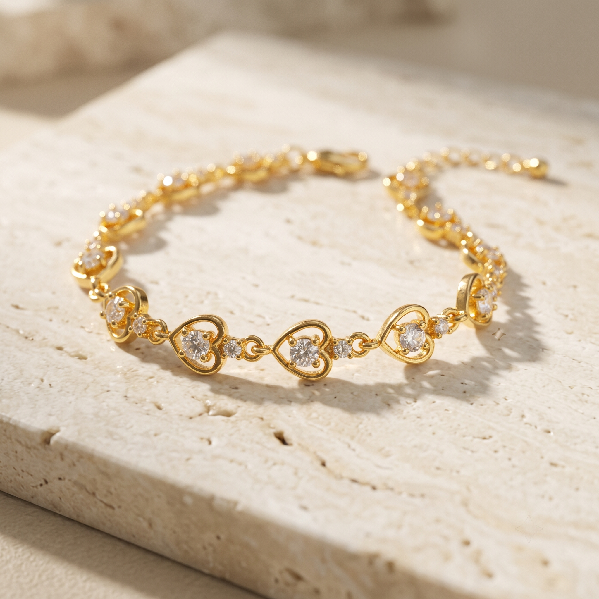 Élise Heart Bracelet