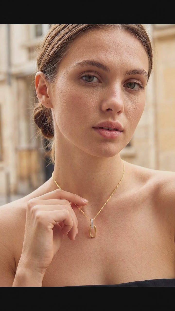 Lumière Geometry Necklace