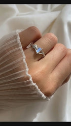 Aube Moonstone Ring